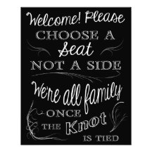 Choose a Seat not a Side