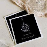 Choose Any Colour | Black Minimal Disco Ball