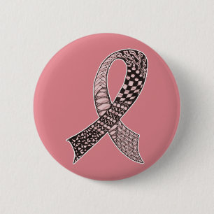 Choose Any Colour Cancer Disease Awareness Ribbon 6 Cm Round Badge