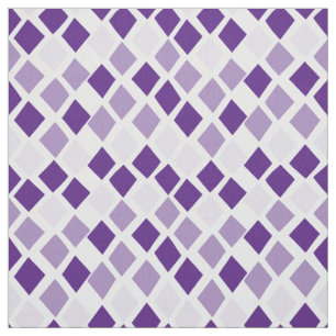 Choose Any Colour Funky Diamond Pattern Fabric