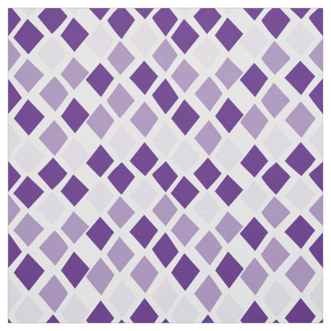 Choose Any Colour Funky Diamond Pattern Fabric (Swatch)