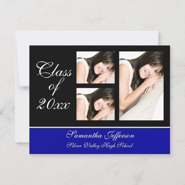 Choose any Colour Graduation Invitations (Front)