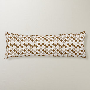 Choose Any Colour Harlequin Diamonds Pattern Body Cushion