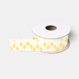 Choose Any Colour Harlequin Diamonds Pattern Grosgrain Ribbon
