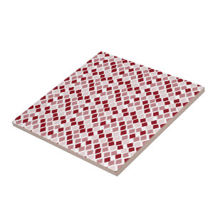 Choose Any Colour Harlequin Diamonds Pattern Tile