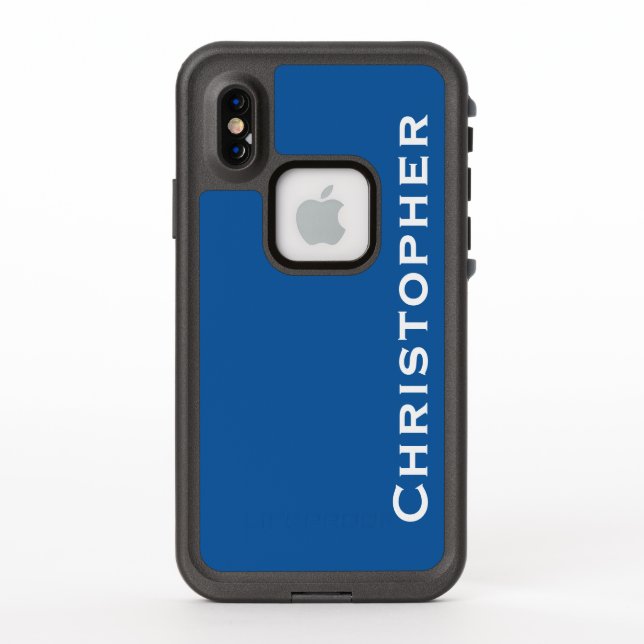 Choose Color iPhone Lifeproof Fre Blue Case (Back)