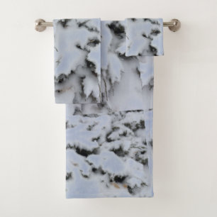 Choose Colour Snow Camo Bath Towel Set