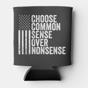 Choose Common Sense Over Nonsense Harris Walz Can Cooler