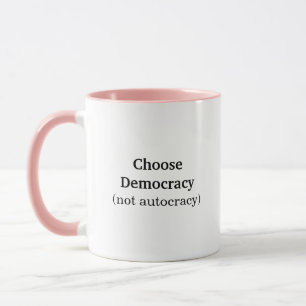 Choose Democracy Coffee Mug