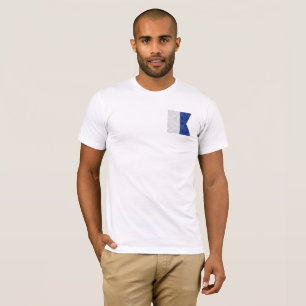 Choose from 26 Watercolor Nautical Maritime Flags T-Shirt