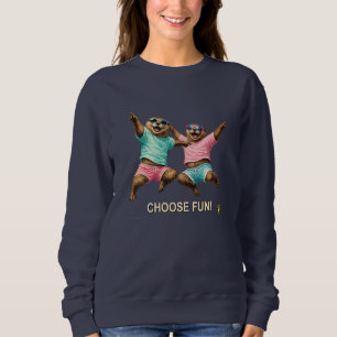 Choose Fun Otter Duo Sweatshirt