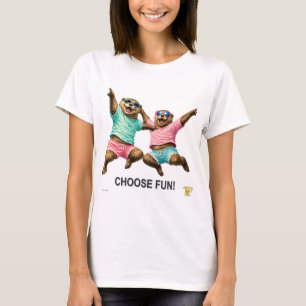 Choose Fun Otter Duo T-Shirt