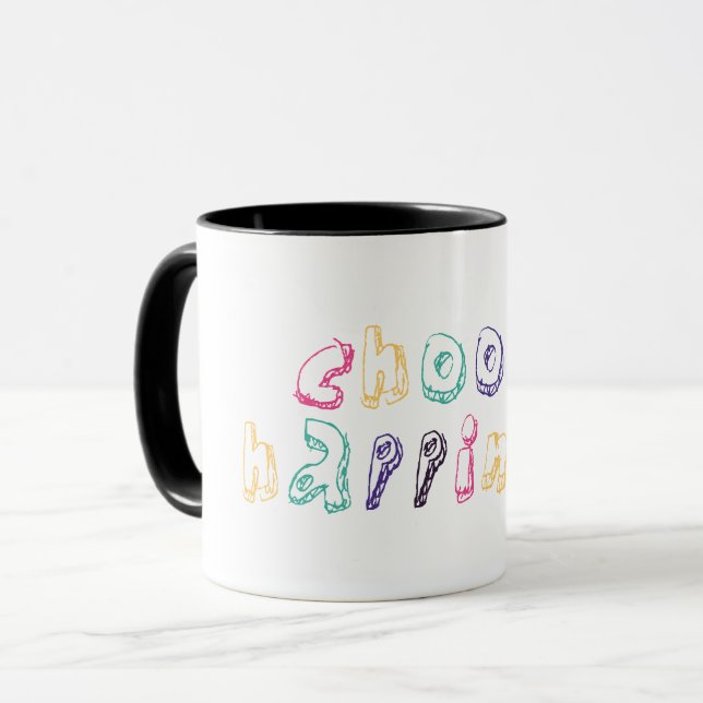 Choose Happiness #14 Mug (Front Left)