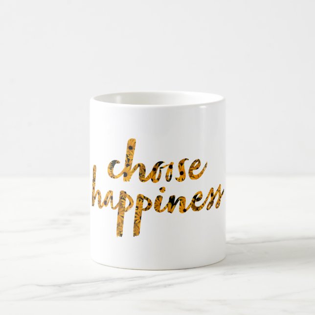 Choose Happiness #8 Coffee Mug (Center)