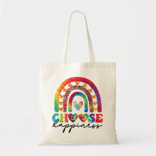 Choose Happiness Tote Bag