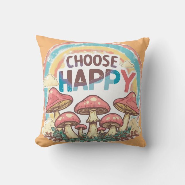 Choose Happy Cushion (Front)