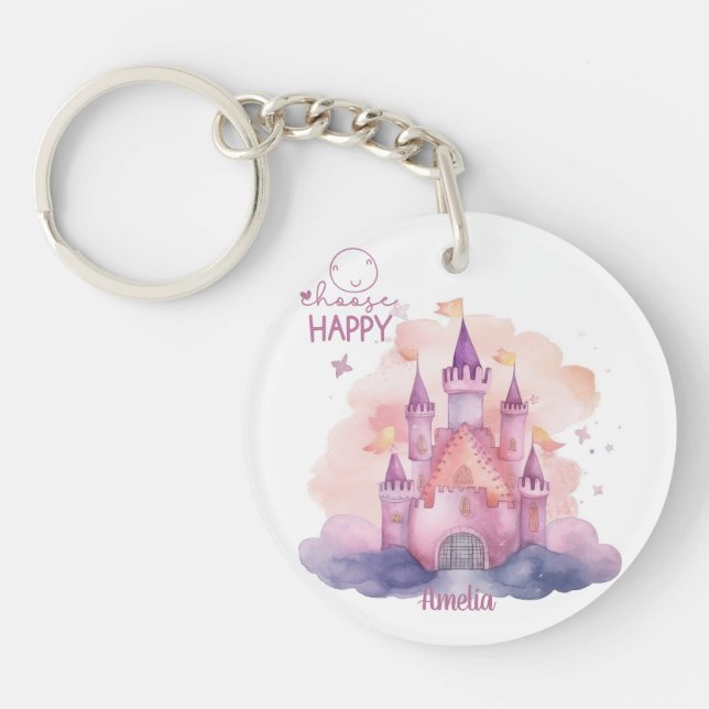 Choose happy  key ring (Front)