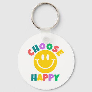 Choose Happy    Key Ring