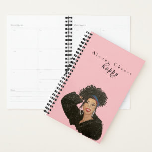 Choose Happy Spiral Planner