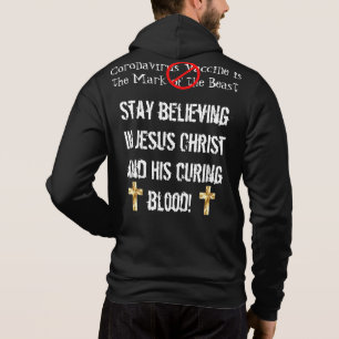 Choose Jesus Christ!  Do NOT CHOOSE VACCINES. Hoodie