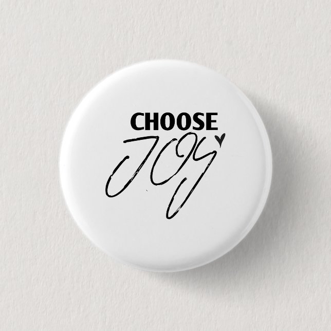 Choose Joy - Christian 3 Cm Round Badge (Front)