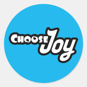 Choose Joy Classic Round Sticker