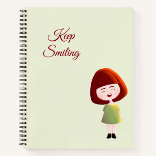 Choose Joy Cute Girl Notebook