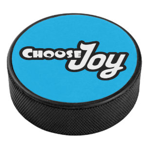 Choose Joy Hockey Puck