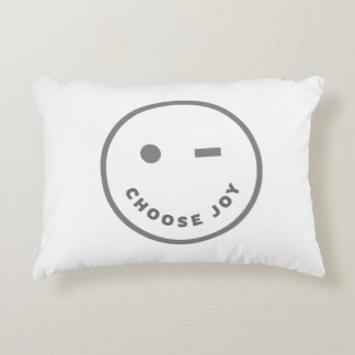Choose Joy Inspirational Affirmation Throw Pillow