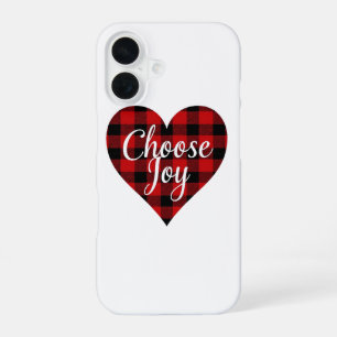 Choose Joy Inspirational Quote iPhone 16 Case
