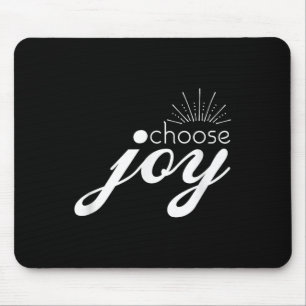 Choose Joy Motivational And Inspirational Mouse Mat