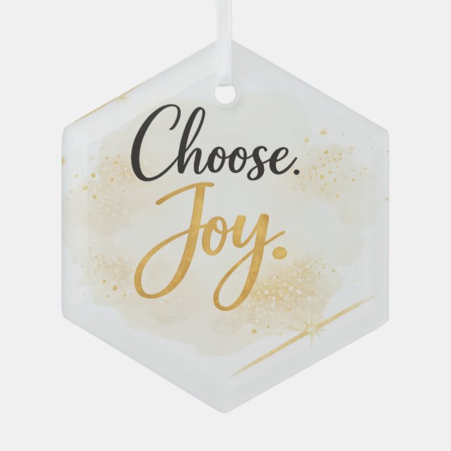 Choose Joy Ornament (Front)