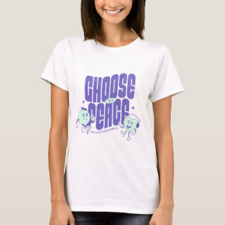 Choose Joy & Peace Cute Inspirational T-Shirt