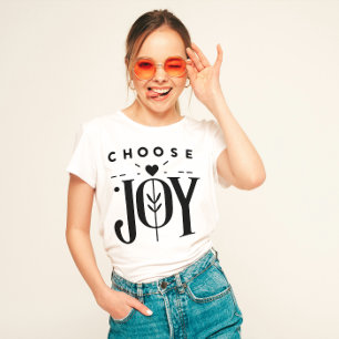 "Choose Joy" Positive Affirmation T-Shirt