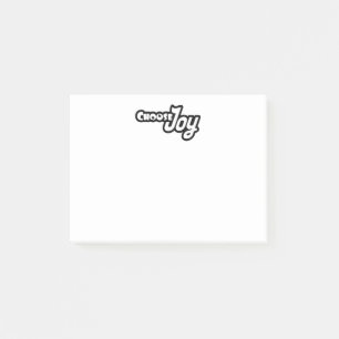 Choose Joy Post-it Notes