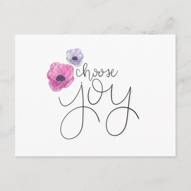 Choose Joy Postcard (Front)