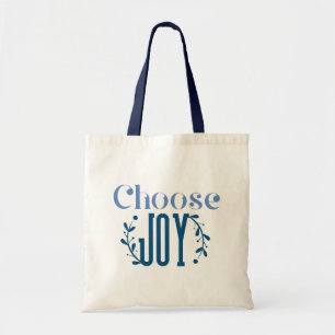 Choose Joy Quote Tote Bag