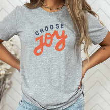 Choose Joy Retro Inspirational Christian