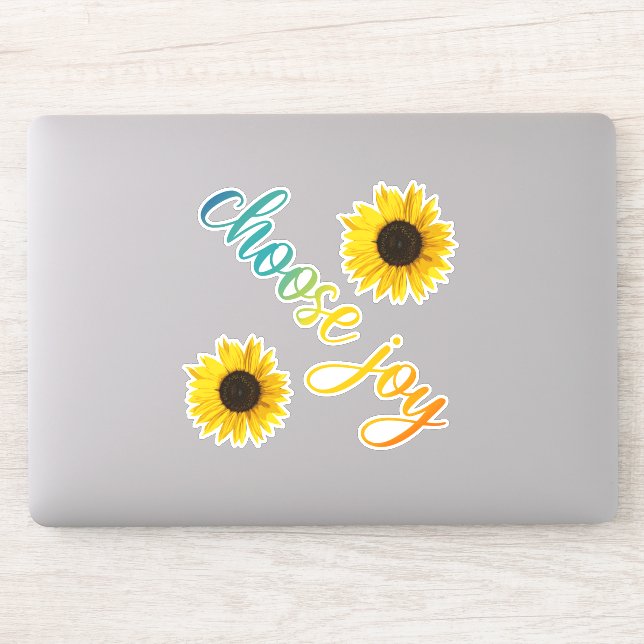 Choose joy sunflower (Computer)