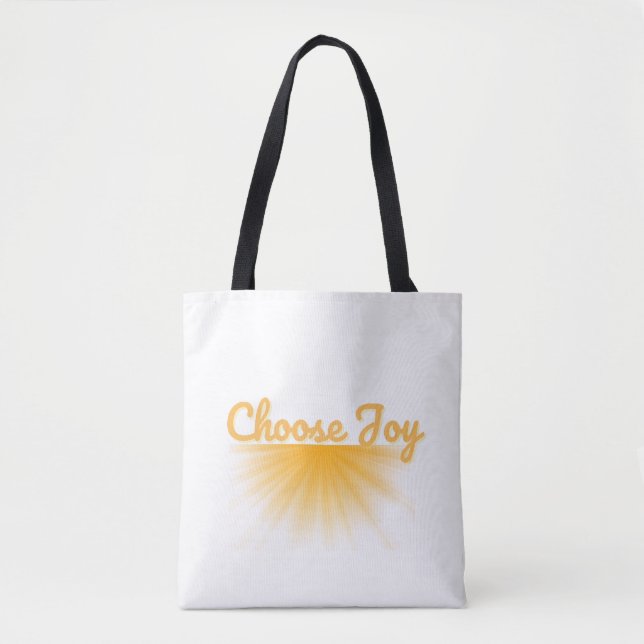 Choose Joy ☀️ Tote Bag (Front)