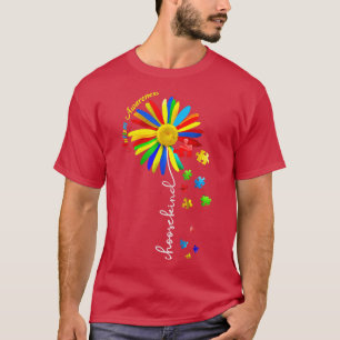 Choose Kind Autism Awareness Sunflower Mum Women T-Shirt