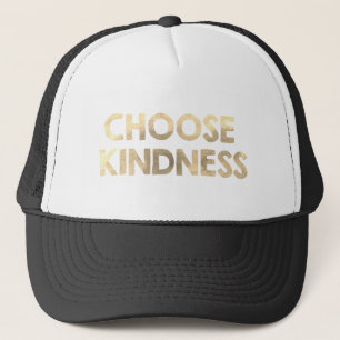 Choose Kindness black Trucker Hat