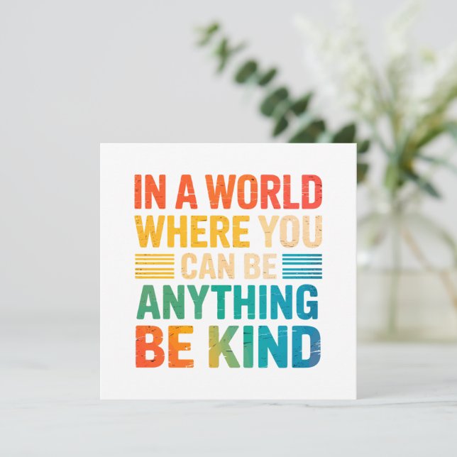 Choose Kindness - Inspirational (Standing Front)