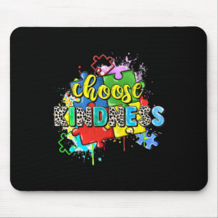 Choose Kindness Puzzle World Autism Awareness Day  Mouse Mat