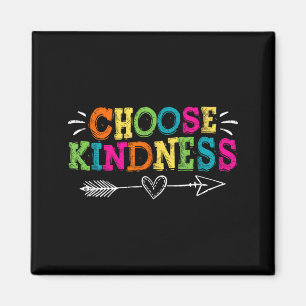 Choose Kindness Retro Groovy - Be Kind Magnet