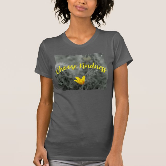 Choose Kindness Slim Fit Tee (Front)