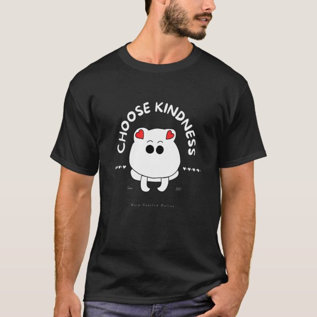 Choose Kindness Warm Hearted Walrus Since 2007 T-Shirt (Front)