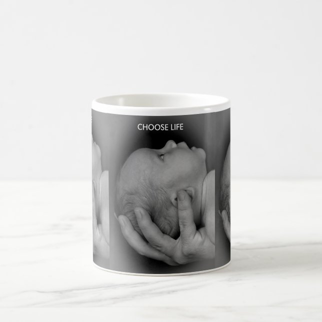 CHOOSE LIFE COFFEE MUG (Center)