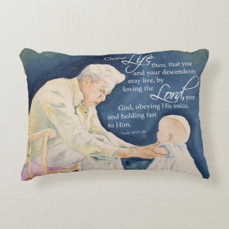 Choose Life Decorative Cushion