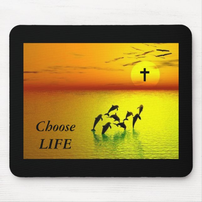 Choose LIFE Mouse Mat (Front)